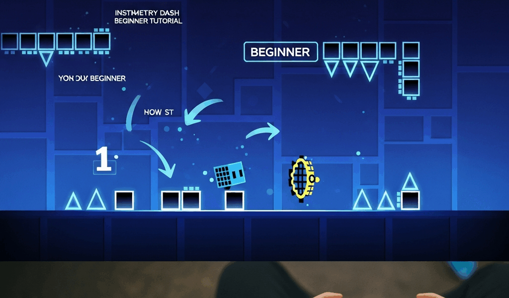 Geometry Dash beginner roadmap