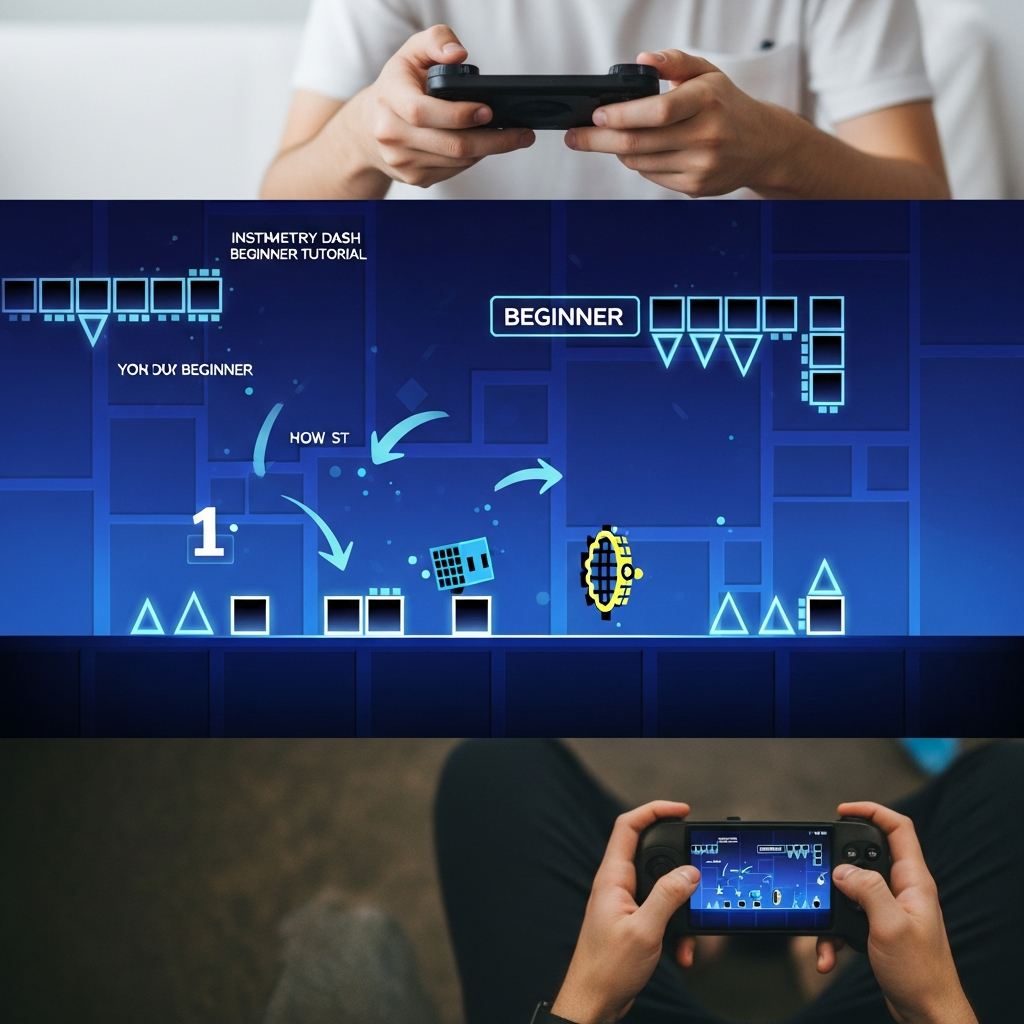 I Teach Friends Geometry Dash All the Time. This Is My Exact Beginner ...