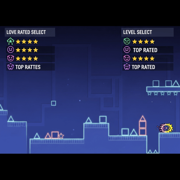 Geometry Dash highest rated levels