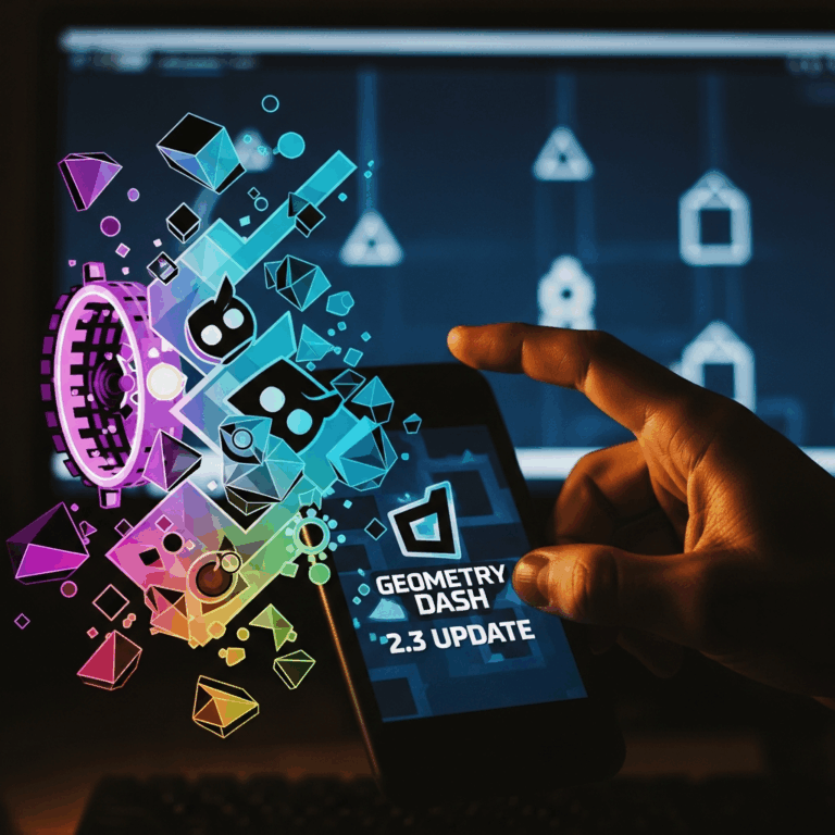 Professional photograph related to: Geometry Dash 2.3 Update — Every Confirmed Feature and Release P