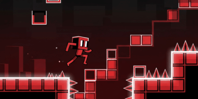 stylized retro 2d platformer game scene with red and black s 20260508 061457